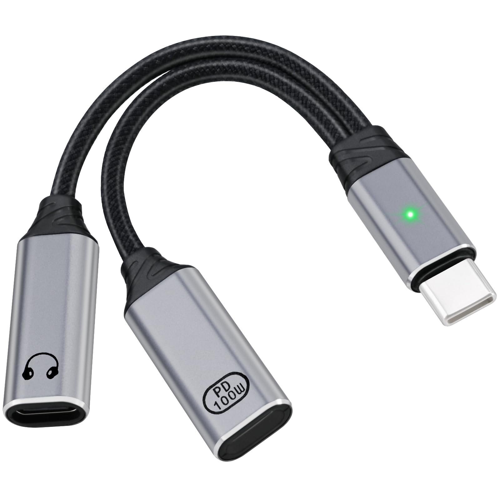 Amazon.com: BENACES USB C Splitter 1 in 2 Out, Dual USB Type C